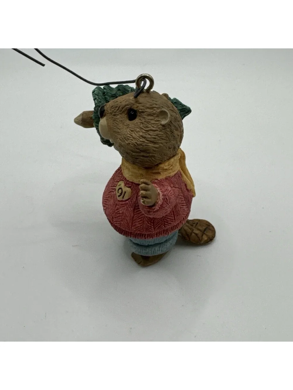 Hallmark Keepsake Ornament 1991 Yule Logger ~ Tender Touches -